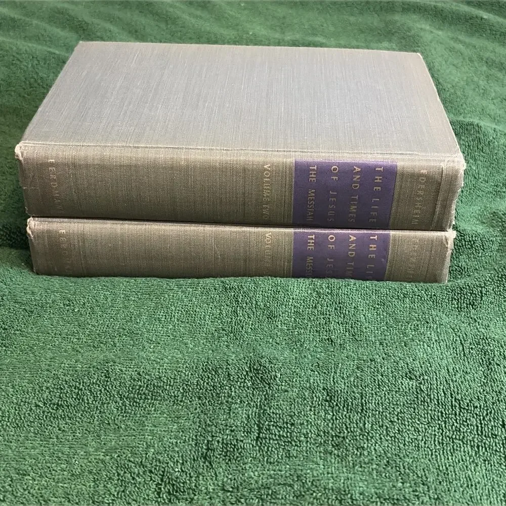 The Life and Times of Jesus the Messiah hardcover Alfred Edersheim Eerdmans 1959